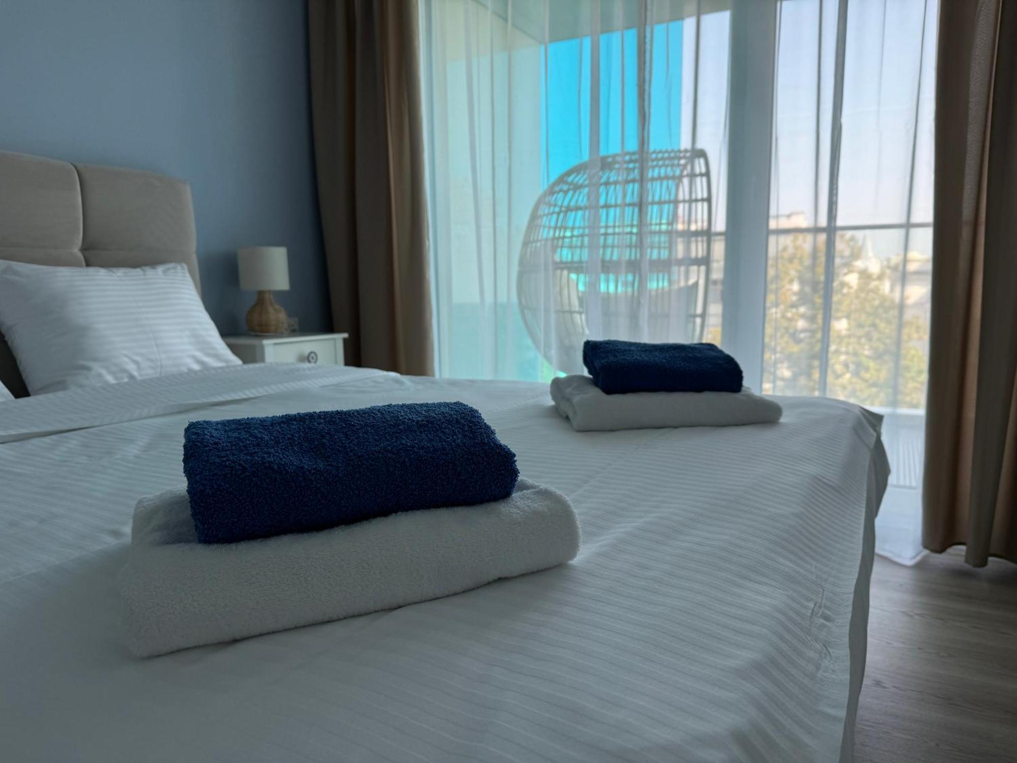 4Summer Kolobrzeg Apartamenty White Blue Sauna & Fitness & Parking 100 Metrow Do Pieknej Szerokiej Piaszczystej Plazy, Wspanialy Widok Z Duzego Tarasu! 100 Meter Zu Einem Schoenen Breiten Sandstrand, Herrliche Aussicht Von Einer Grossen Terrasse! Exterior photo
